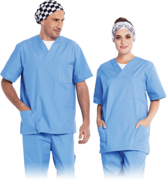 Unisex zdravotnícka košeľa HOSPITAL BLUE