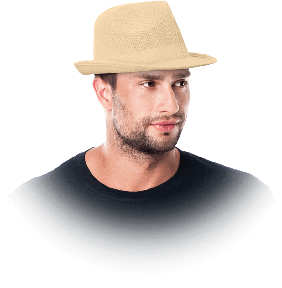 Letný pletený klobúk HAT