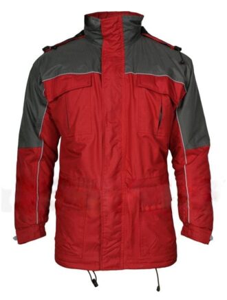 Zimná pracovná bunda FEVER RED