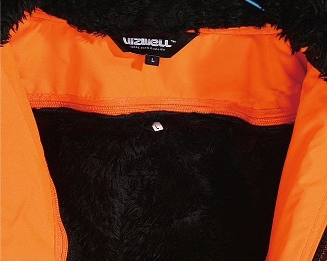 Reflexná zimná bunda do práce VIZWELL JK126