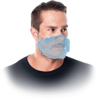 Hygienické rúška 100ks FACE modré