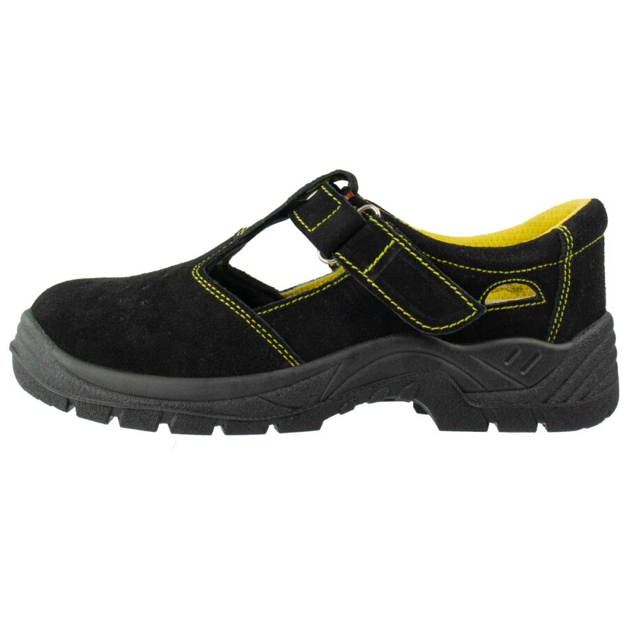Pracovné sandále bezpečnostné DELTASAN BLACK S1