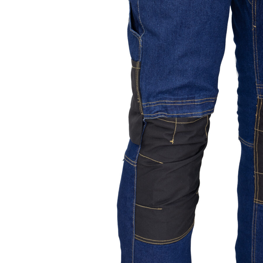 Pracovné rifľové nohavice strečové JEANS STRETCH BLUE