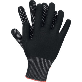 Pracovné rukavice s terčíkmi DOT SIMPLE black